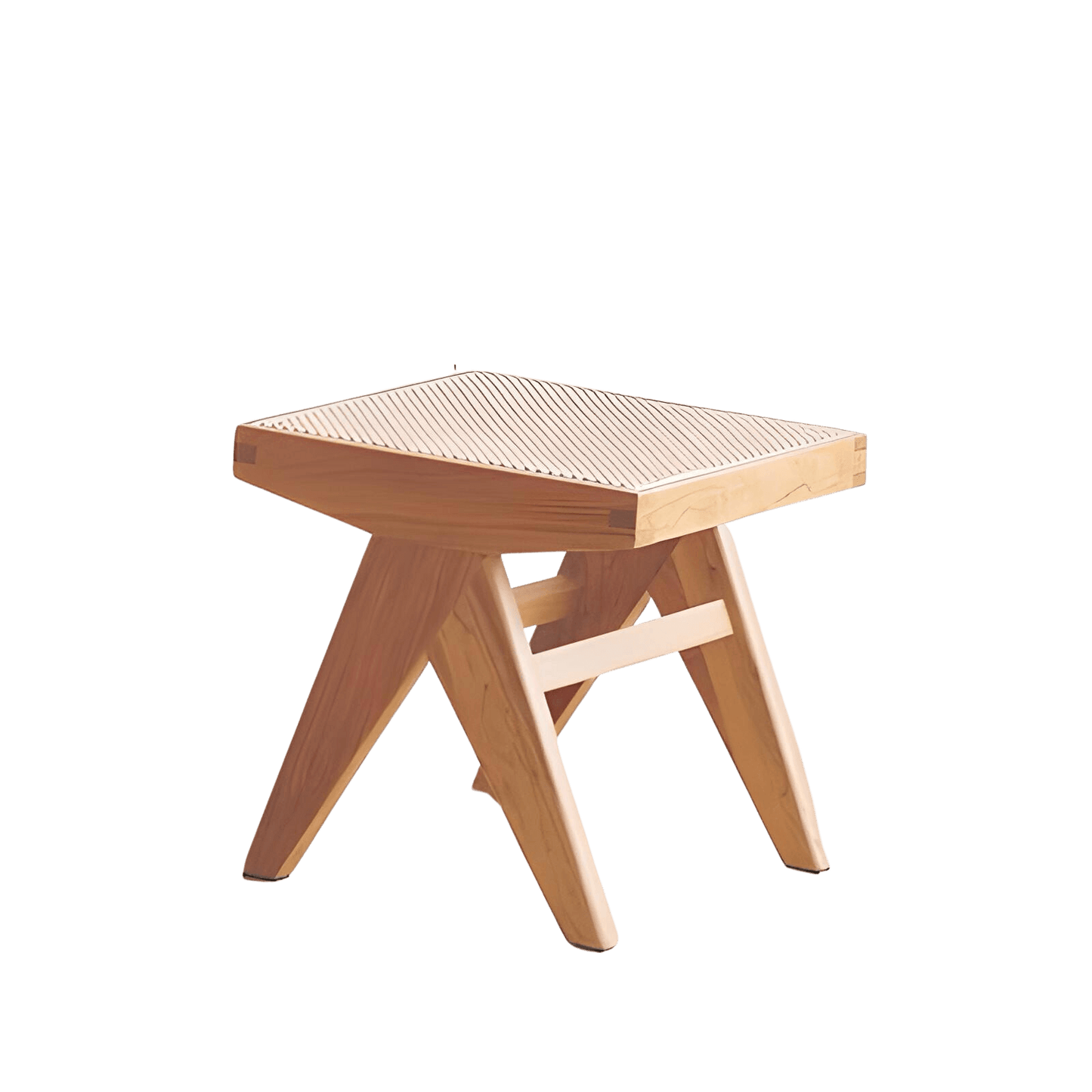 Uros Rattan Bench & Ottoman