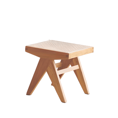 Uros Rattan Bench & Ottoman