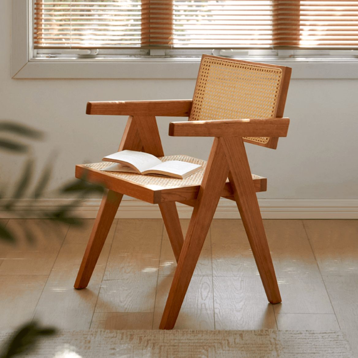 Uros Solid Wood Armchair