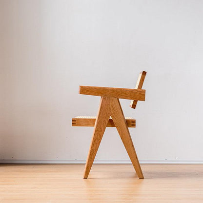 Uros Solid Wood Armchair