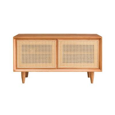 Vilmos Wooden Shoe Closet Bench