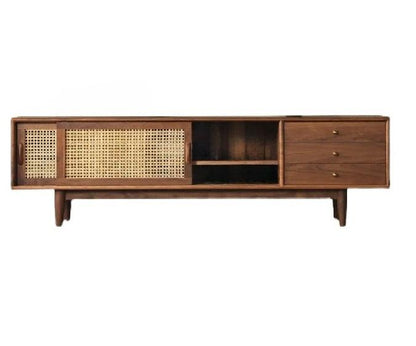Yetta Rattan TV Stand