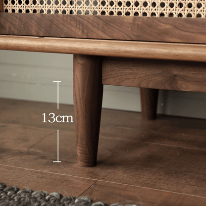 Yetta Rattan TV Stand